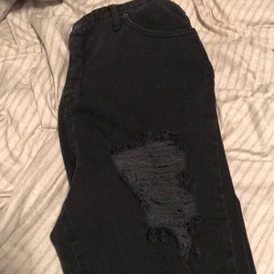 High rise mom jeans from Target!